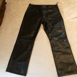 Gap Boot Fit Leather Pants